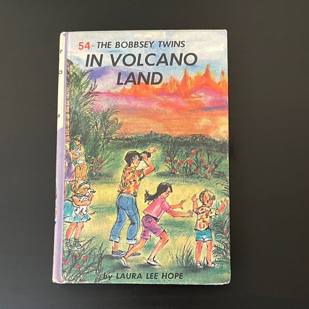 The Bobbsey Twins In Volcano Land | Book 54 | Vintage 1961